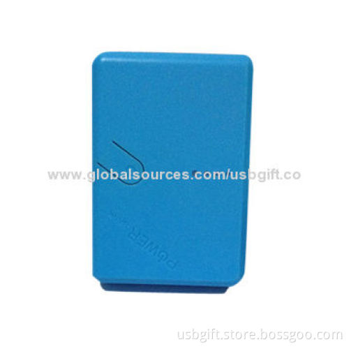 2014 New Fashion 5,200mAh Portable Mobile External Battery Charger/Power Bank, 5.0V/1A Input Voltage